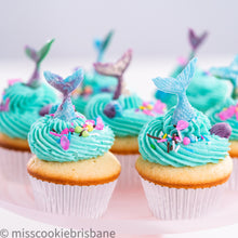 Load image into Gallery viewer, Mermaid Cupcakes