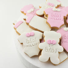 Load image into Gallery viewer, Teddy Bear Baby Shower Cookies