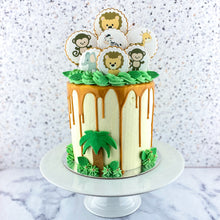 Load image into Gallery viewer, Safari Jungle Theme Cake