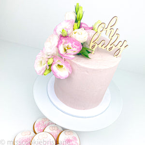 Simply Floral Cake