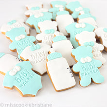 Load image into Gallery viewer, Teddy Bear Baby Shower Cookies