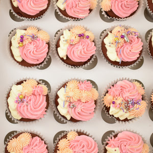 Pastel Colour Cupcakes