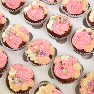 Pastel Colour Cupcakes