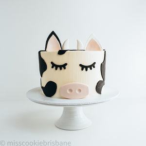 Cute Animal Face Cake