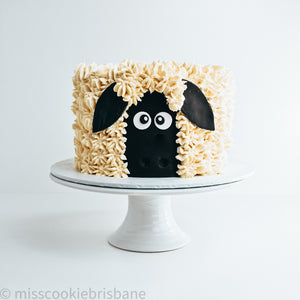 Cute Animal Face Cake