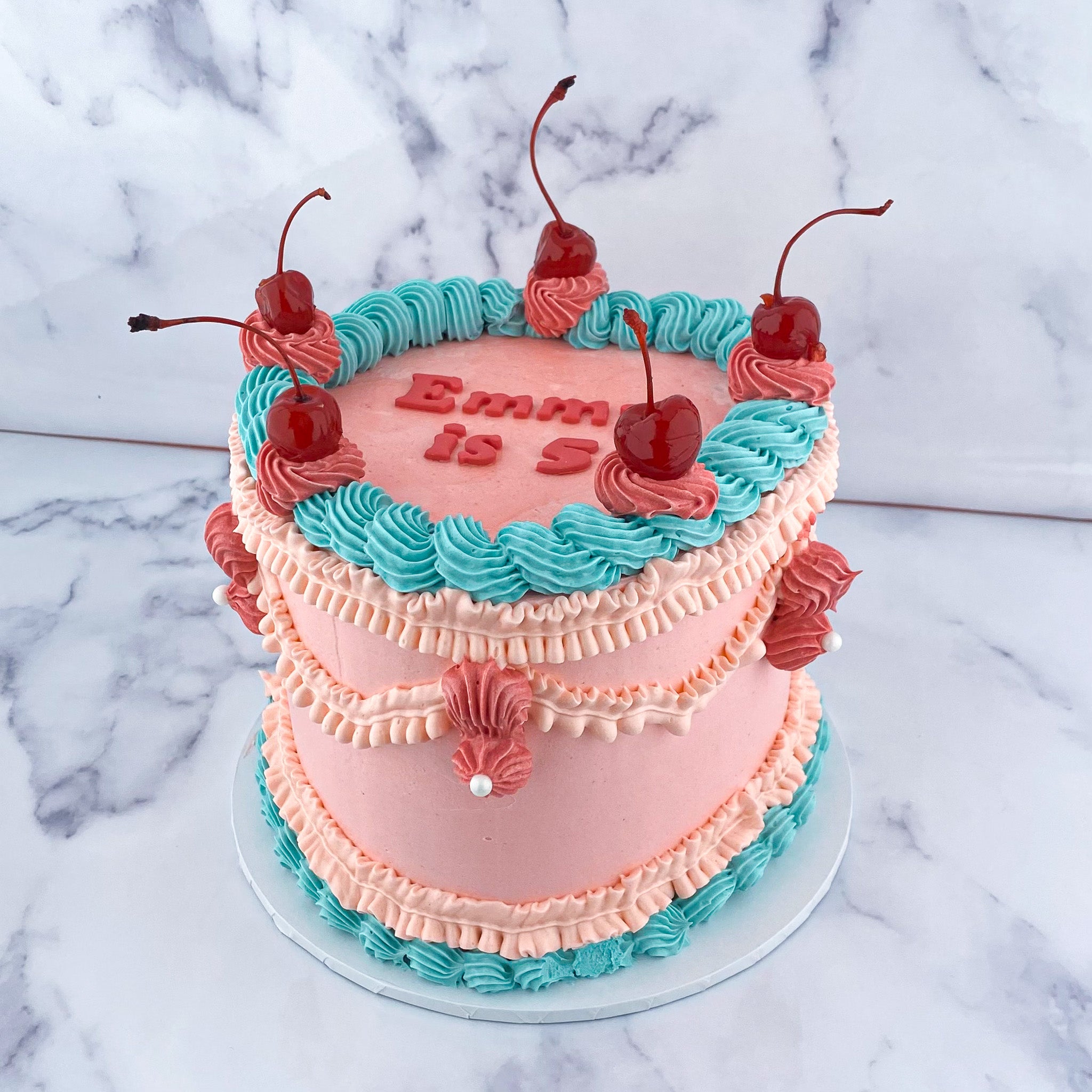 Vintage Birthday Cake  Sassy Cakes